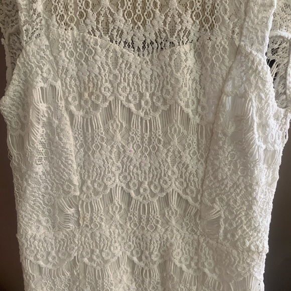Free People White Halter Sheath Dress - Picture 6 of 10